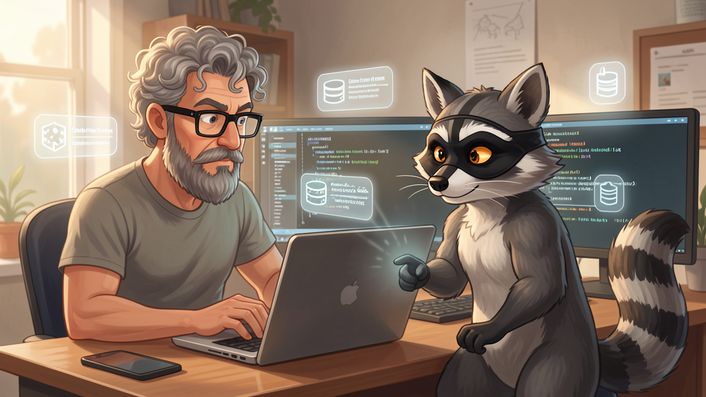 James and Milo debugging a SQLite file-handle leak in the lab.