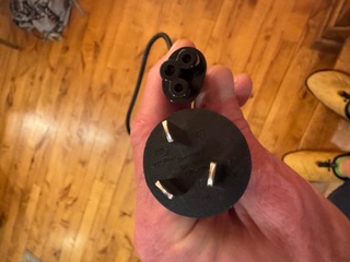 C5 power cable adapter, finally arrived